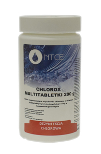 NTCE Chlorox  Multitabletki 200 g - opakowanie 1 kg