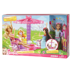 Siostra Barbie na karuzeli Mattel X9060