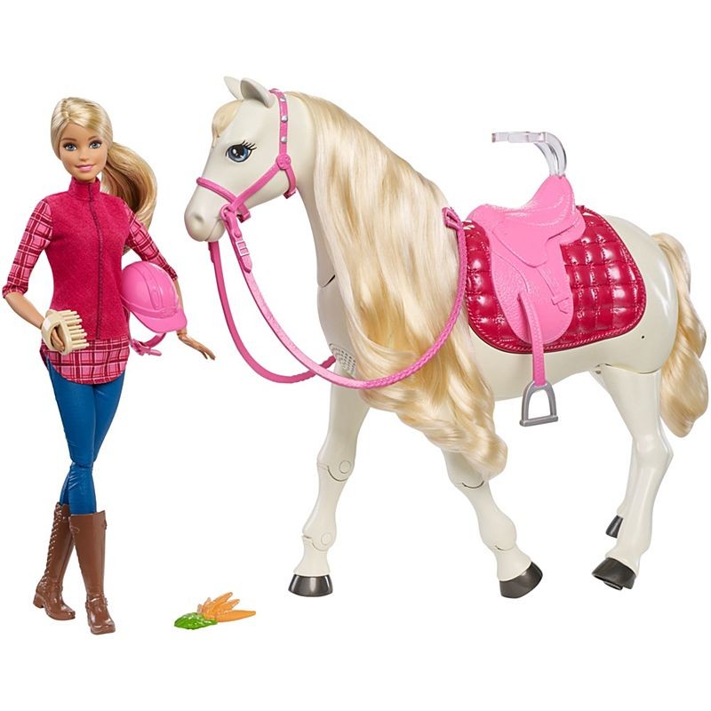 Barbie inteaktywny kon FRV36